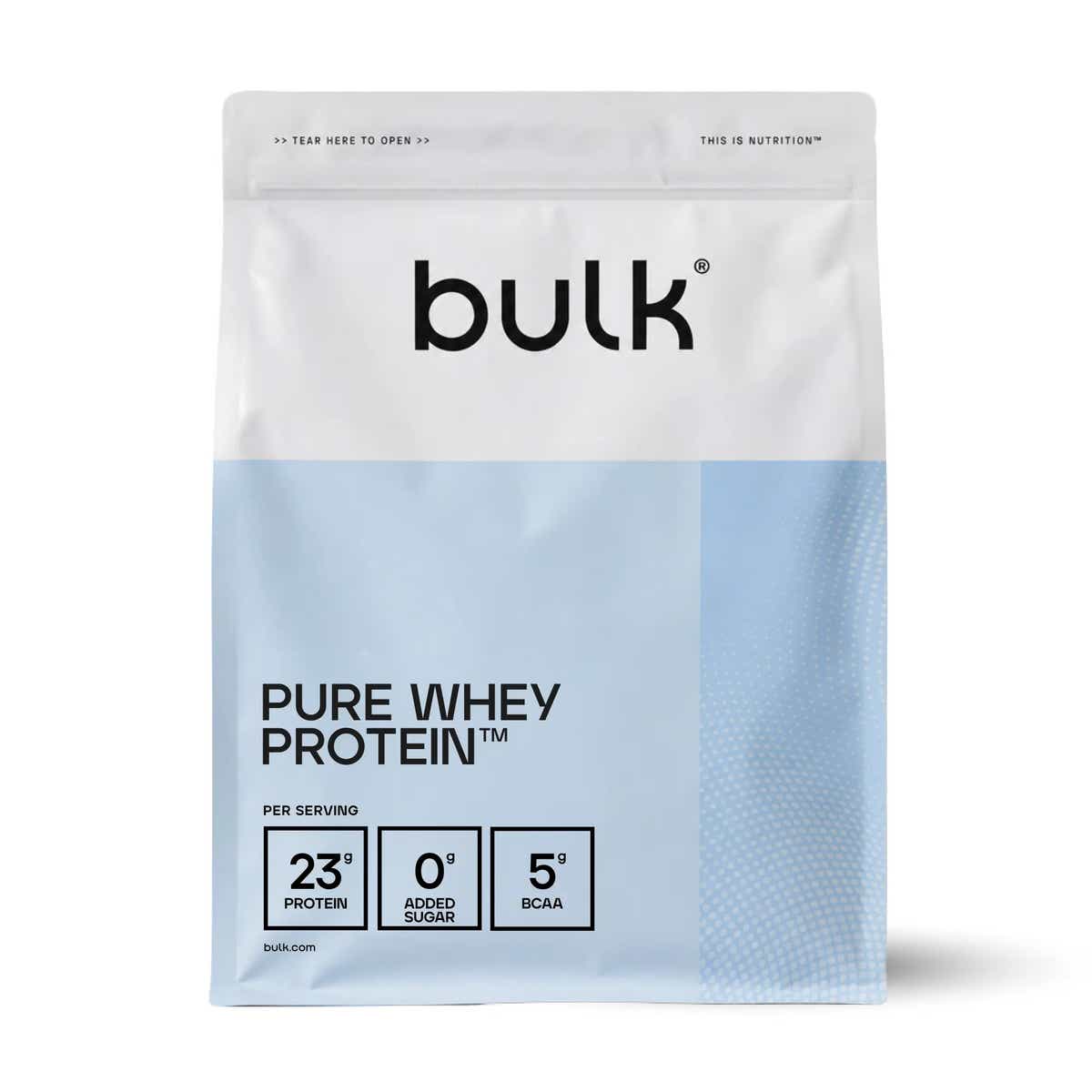 Current Bulk Pure Whey protein pouch