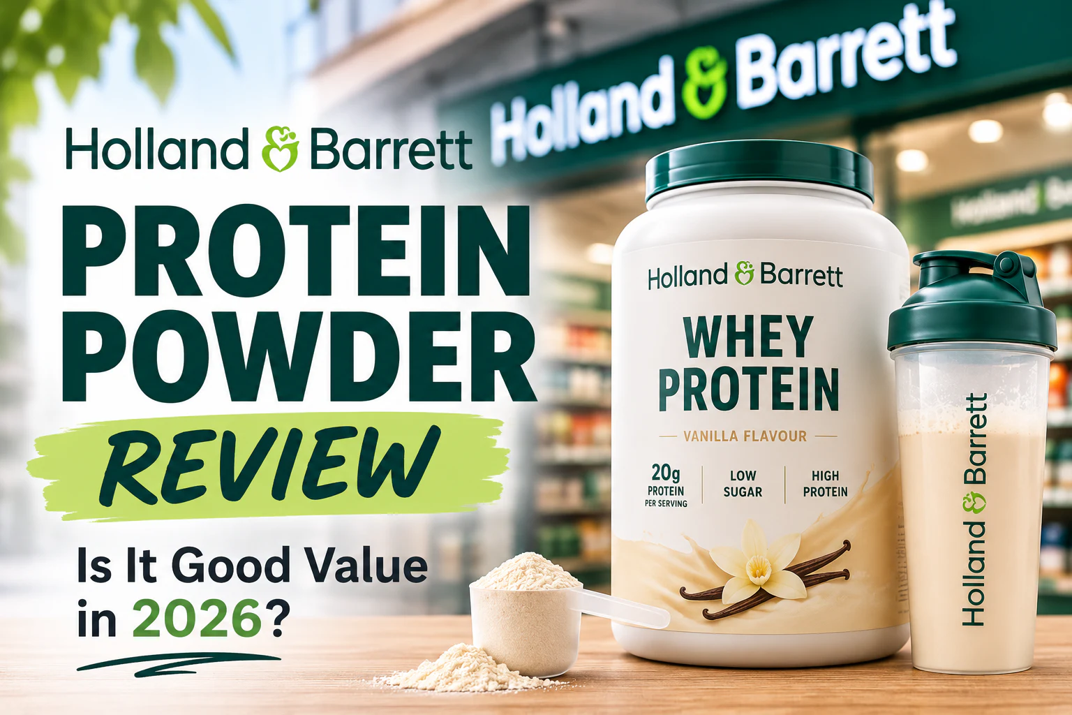 Holland & Barrett protein powder review for 2026